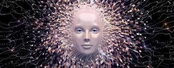 digital a-i face